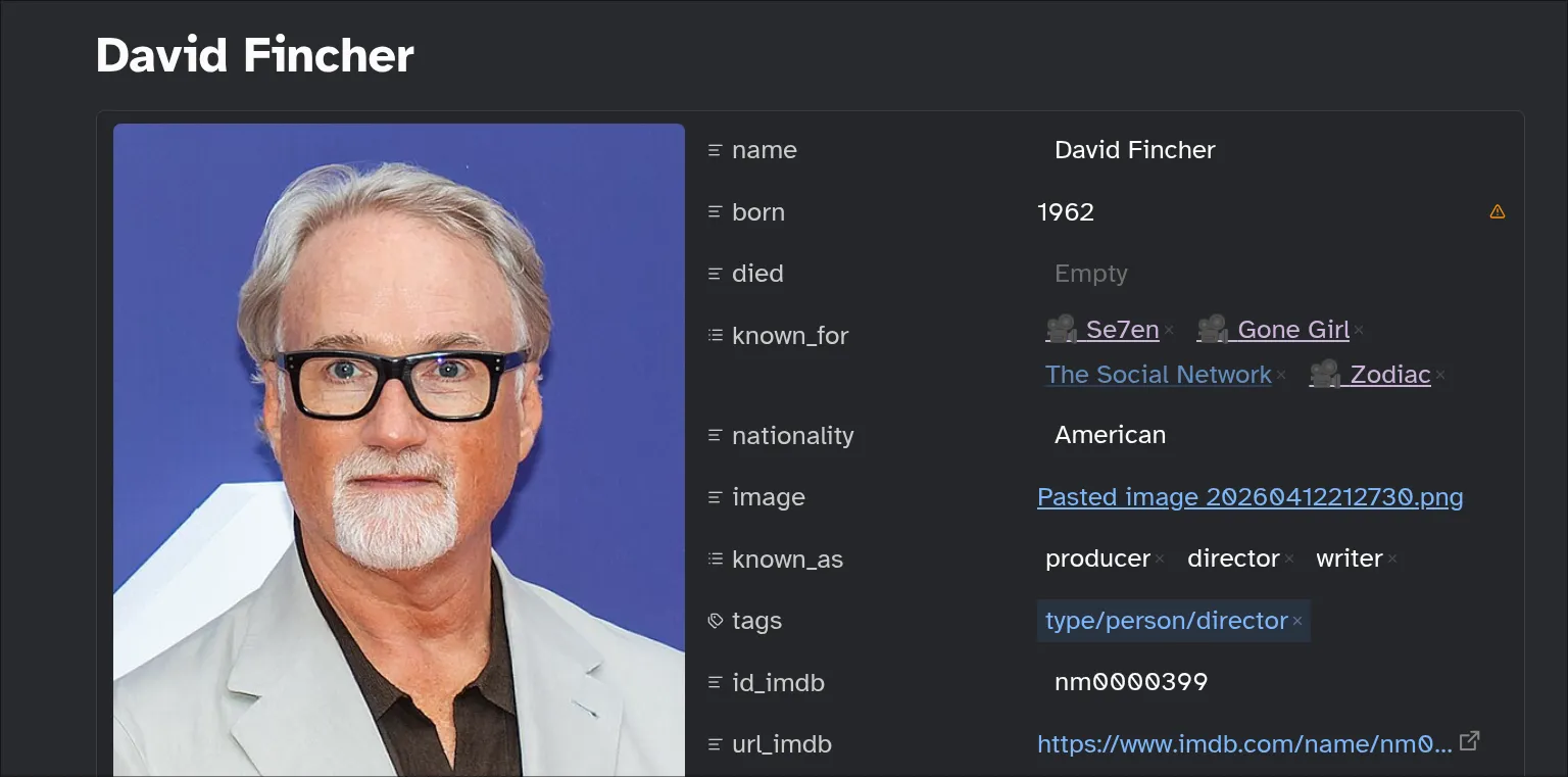 David Fincher Director File Complete